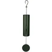 36" Cylinder Windchime - Forest Green Fleck
