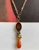 Acorn Intaglio Necklace