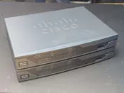 2x Cisco 881 Series Integrated Services Router CISCO881-K9 V01 with power supply