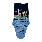 Alien Dinner Date Socks from the Sock Panda (Adult Medium - Women's Shoe Sizes 5-10)