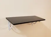 18" Heavy Duty 1/2" Thick wall shelves with your choice of "L" brackets - 18"L x 8"D - 8 Colors to choose from!