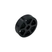 2" OD x 1/2" Wide Straight Flex Wheel (1/2" Hex Stretch, 45A)