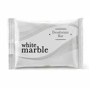 White Marble Dial Deodorant Bar - Flow Wrap #1 1/2 (500 Bars)
