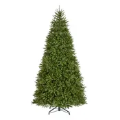 10 ft.Pre-Lit Dunhill Fir Hinged Tree with PowerConnect Dual Color LED Lights, Plug-In