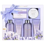 6 Pcs Lavender Relaxing Bath and Body Set