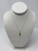 18kt Gold Fish Necklace - Small