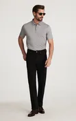 34 Heritage Charisma Relaxed Straight Pants In Select Double Black