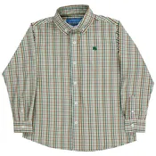 Acorn Plaid Roscoe Performance Button Down Shirt