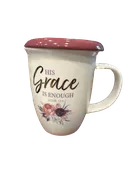 His Grace is Enough Coaster Mug — SUMI Enterprises, LLC