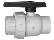 1.5"S PVC UNION BALL VALVE