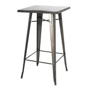 Steel Metal Bistro Dining Table 42"H — retrofit home