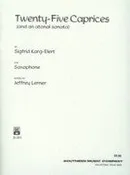 25 Caprices and an Atonal Sonata for Saxophone - B351