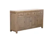 Antique Chinese Elm Cabinet, 62x18x34.5H