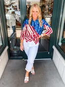 America Proud Button Up