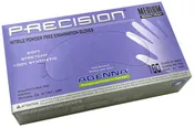 Adenna Precision Nitrile Exam Gloves, PF, 4 mil