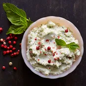 Basil Peppercorn Fresca