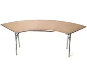 48" Serpentine Table — All Occasion Party Rentals