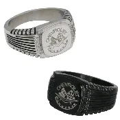 C1 Corvette CZ Signet Ring (K447-C1)