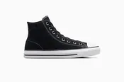CONS : Chuck Taylor All Star Pro Suede - Black / Black / White