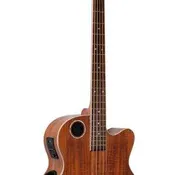 EBR6-N5 Acoustic-Electric Bass Guitar, Koa 5-string