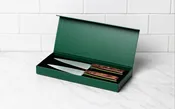 2 Piece Steak Knife Set - Green S&W Box