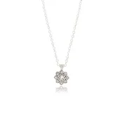 Adel Chefridi Moonflower Charm Diamond Necklace