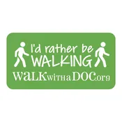 Show your love of walking – STICKER