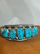1970s Vintage Nine Stone Sleeping Beauty Cuff