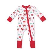 Angel Dear Baby Girl Holiday Convertible Romper