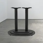 2000 Series Oval Double Column Step Table Base