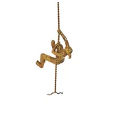 Climbing Woman Metal Wall Sculpture