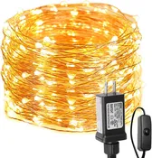 LE Decorative Copper Wire Lights (66ft, 200 LEDs)