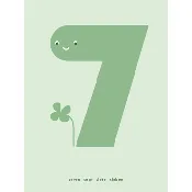 #7 Buddies Print - Black/Color