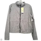 Athletic Jacket By All In Motion In Grey, Size: 1x
