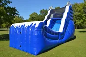 16' Wet and Dry Ocean Theme Slide | Inflatable Water Slide - WS4113