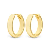 Amanda Blu-Stacy Small Hoop Gold