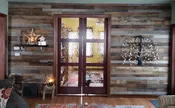 Reclaimed Wall Board Brown/Grey Mix