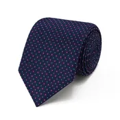 Camiloni Premium Silk Geometric Box Foulard Tie