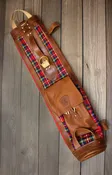 6" Pencil Style Golf Bag - Tartan