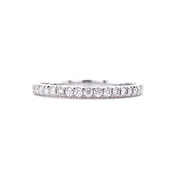 1/4ct Diamond Anniversary Band in White Gold by B&C