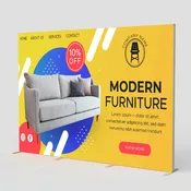 10ft SEG Fabric Stand (118" x 89")