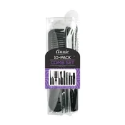 10PC COMB SET BLACK (6 PCS)