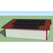 IronRidge XR Flush Mount Racking Kit for 22 Solar Panels, 3×8-2 Portrait (40mm)