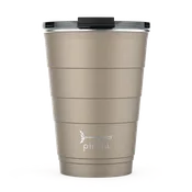 Insulated Stackable Tumbler 16 oz - Champagne (Metallic)