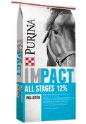 Purina Impact All Stages 12% Pelleted - 50lb