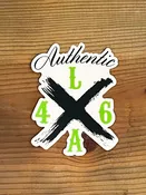 Authentic Sticker