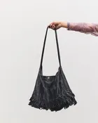 12oz MAGPIE Denim MEDICINE Bag (L), BLKxBLK