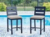 East Beach Aluminum Bar Height Barstool (2 Per Box)