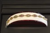 14 Karat Yellow Gold Diamond and Ruby Bracelet — OleTowne Jewelers