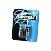 4 Pack AAA Alkaline Batteries From Rayovac©